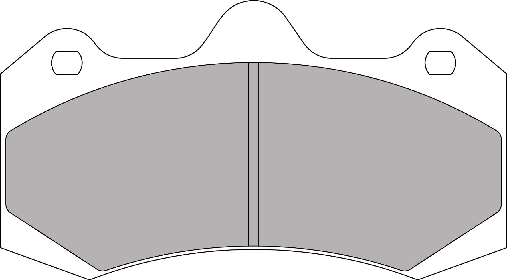 Hawk AP Racing CP7040 HPS Street Brake Pads main image 1