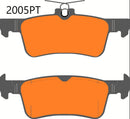 FIESTA Mk 8 1.5 ST ECOBOOST Rear Performance Brake Pads 2005
