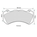 MERCEDES CLS AMG (C219)  Front Performance Brake Pads 8571 16.5mm