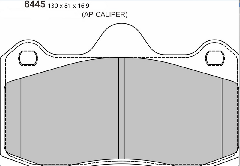 AP Racing Performance Brake Pads 8445