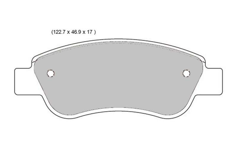 Peugeot 107 / 108 Front Performance Brake Pads 8419