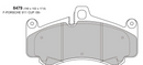 Porsche 911 (996) GT3 Front Performance Brake Pads 8479
