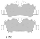 MINI F Series Rear Performance Brake Pads 2598