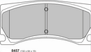 Peugeot 308 1.6 GTi 270 Front Performance Brake Pads 8457PCS1