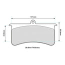 Willwood Pads To Fit Wilwood Superlite 4 & 6 Piston Calipers 8073
