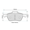 MINI R52 Front Performance Brake Pads 8138