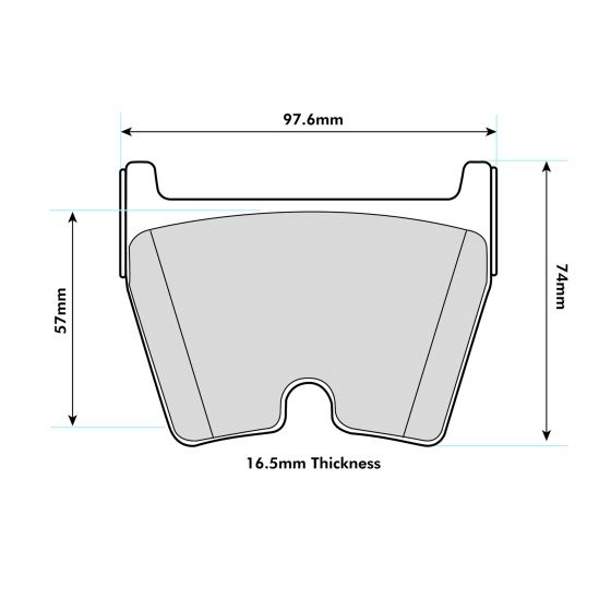 A5 Convertible (8F7) RS5 quattro  2013 > PBS front Pads 8580 8 pads