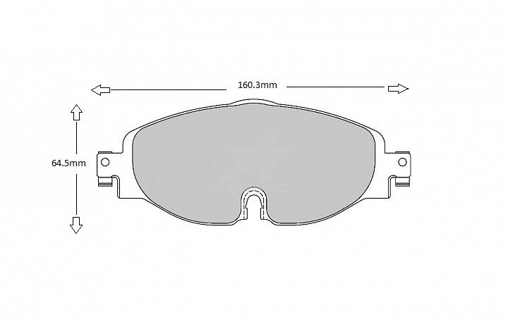 Audi A3 PBS Performance Brake Pads 2012>now 8638